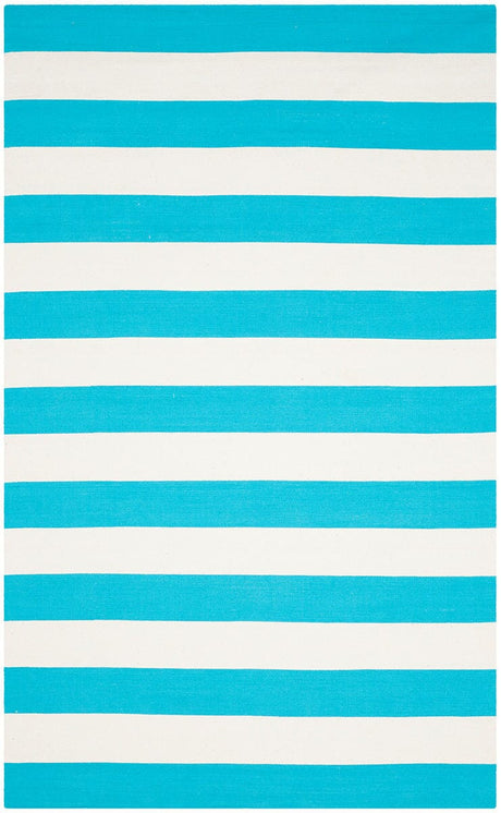 Safavieh Montauk Mtk712N Turquoise / Ivory Rugs.