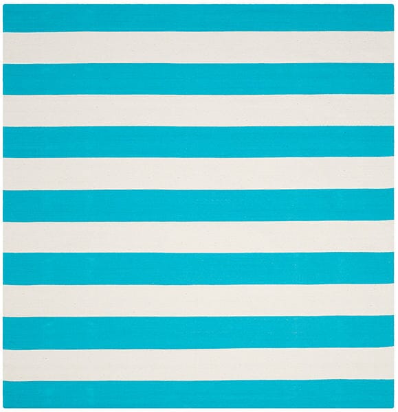 Safavieh Montauk Mtk712N Turquoise / Ivory Rugs.