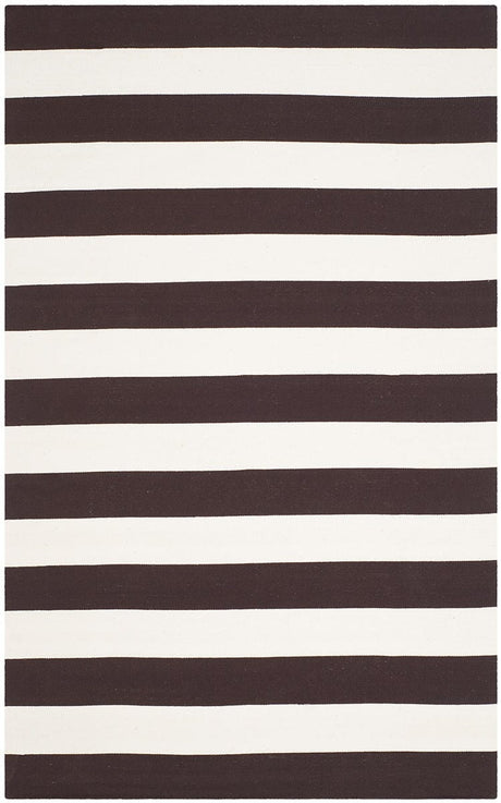 Safavieh Montauk Mtk712P Chocolate / Ivory Rugs.