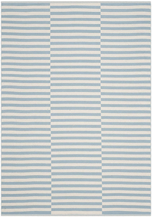 Safavieh Montauk Mtk715B Ivory / Light Blue Rugs.