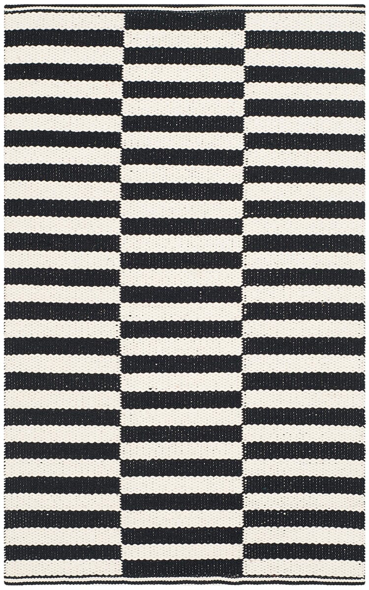 Safavieh Montauk Mtk715D Ivory/Black Rug.