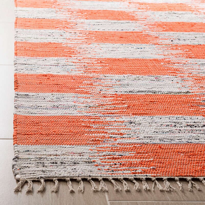 Safavieh Montauk Mtk721B Orange / Multi Rugs.