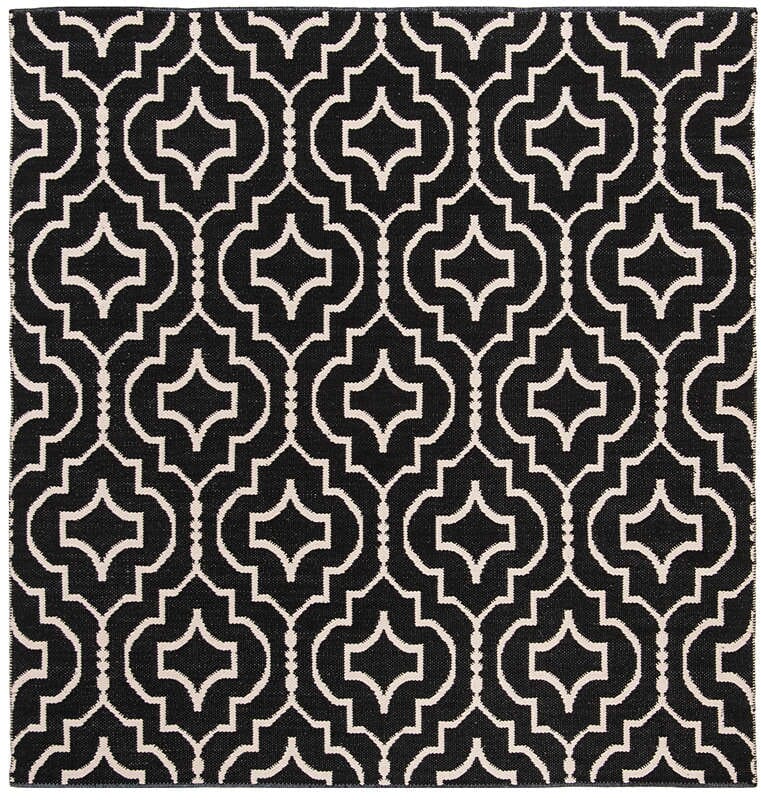 Safavieh Montauk Mtk722D Black / Ivory Rugs.