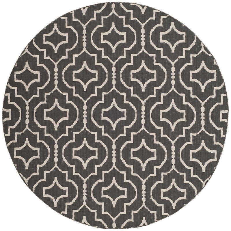 Safavieh Montauk Mtk722E Dark Grey / Ivory Rugs.