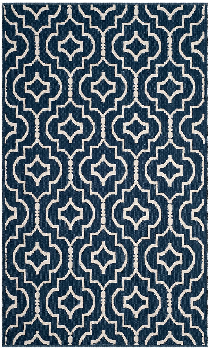 Safavieh Montauk Mtk722H Navy / Ivory Rugs.