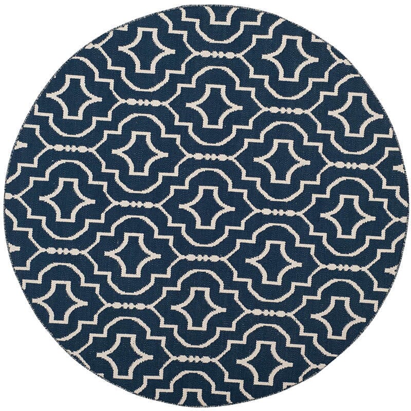 Safavieh Montauk Mtk722H Navy / Ivory Rugs.