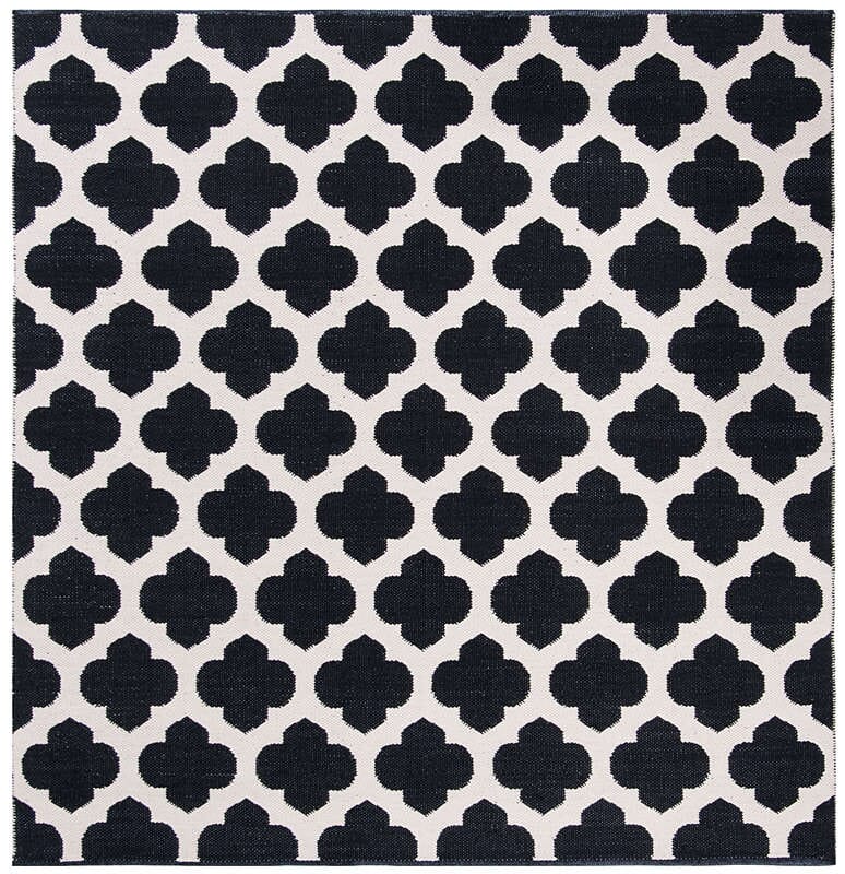 Safavieh Montauk Mtk723D Black / Ivory Rugs.