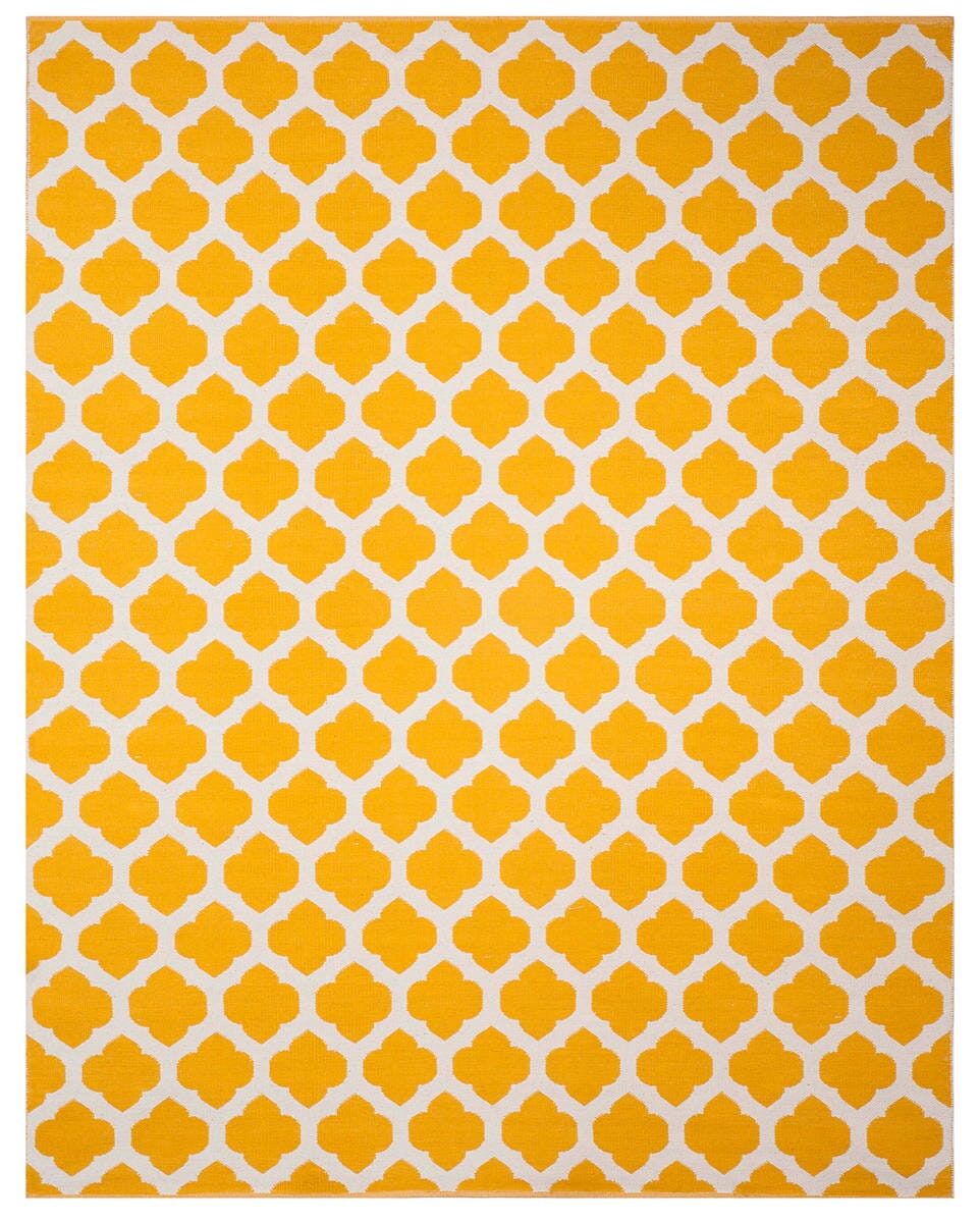 Safavieh Montauk Mtk723J Yellow / Ivory Rugs.
