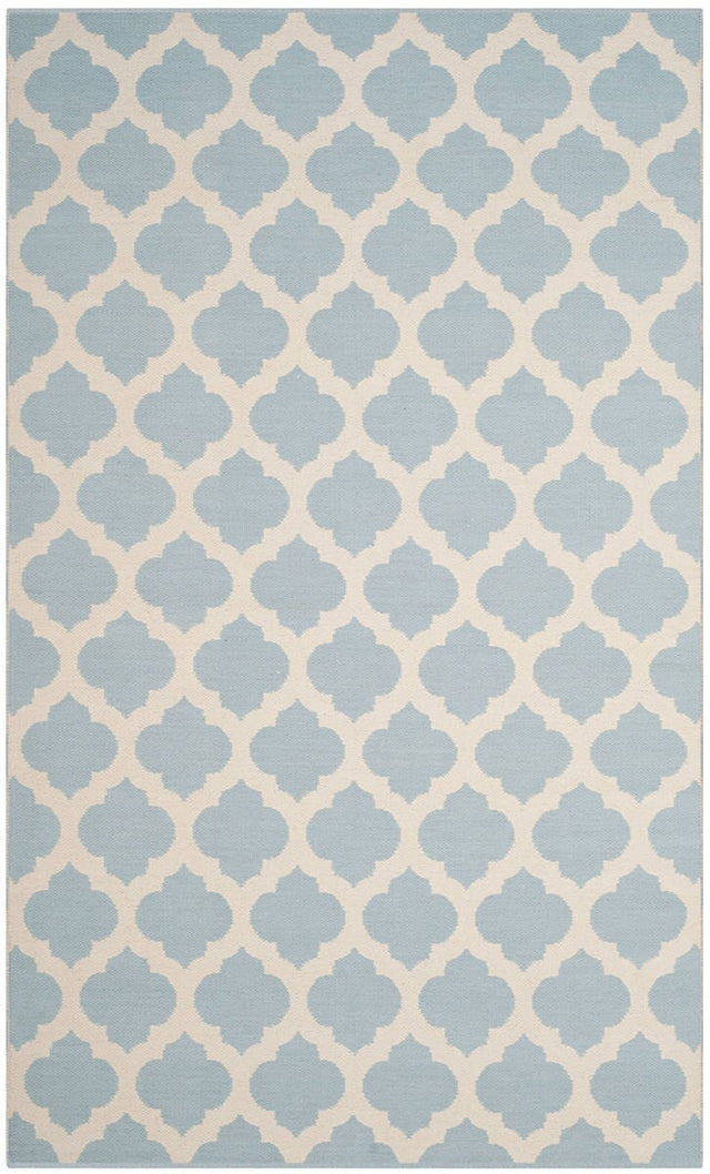 Safavieh Montauk Mtk723K Light Blue / Ivory Rugs.