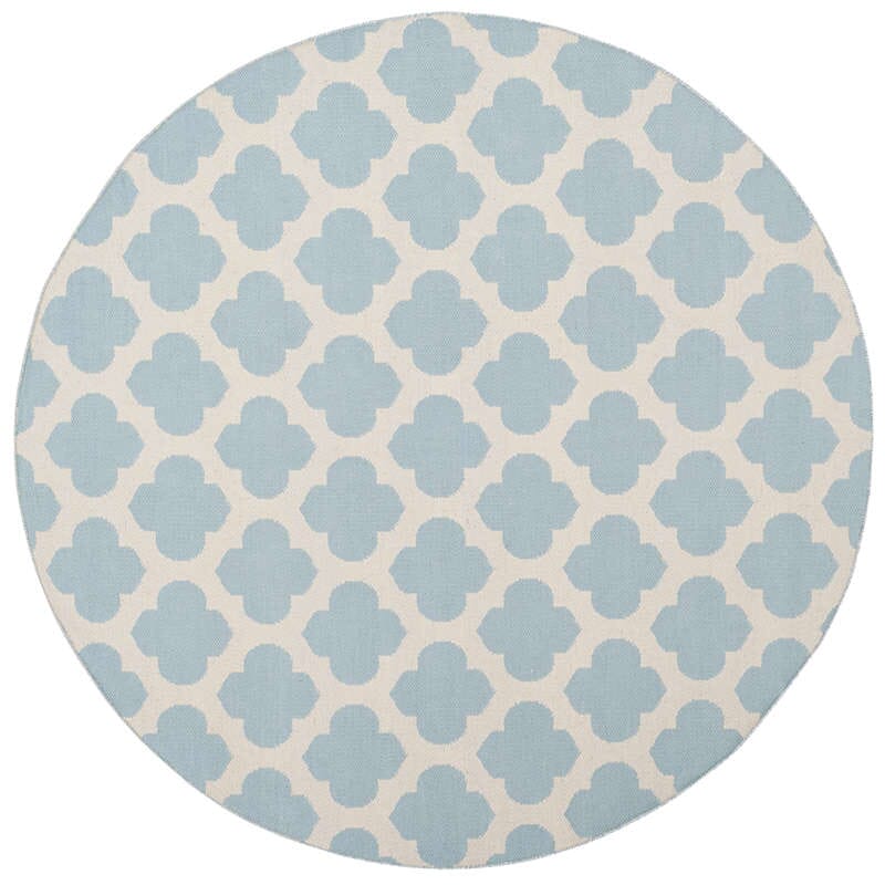 Safavieh Montauk Mtk723K Light Blue / Ivory Rugs.