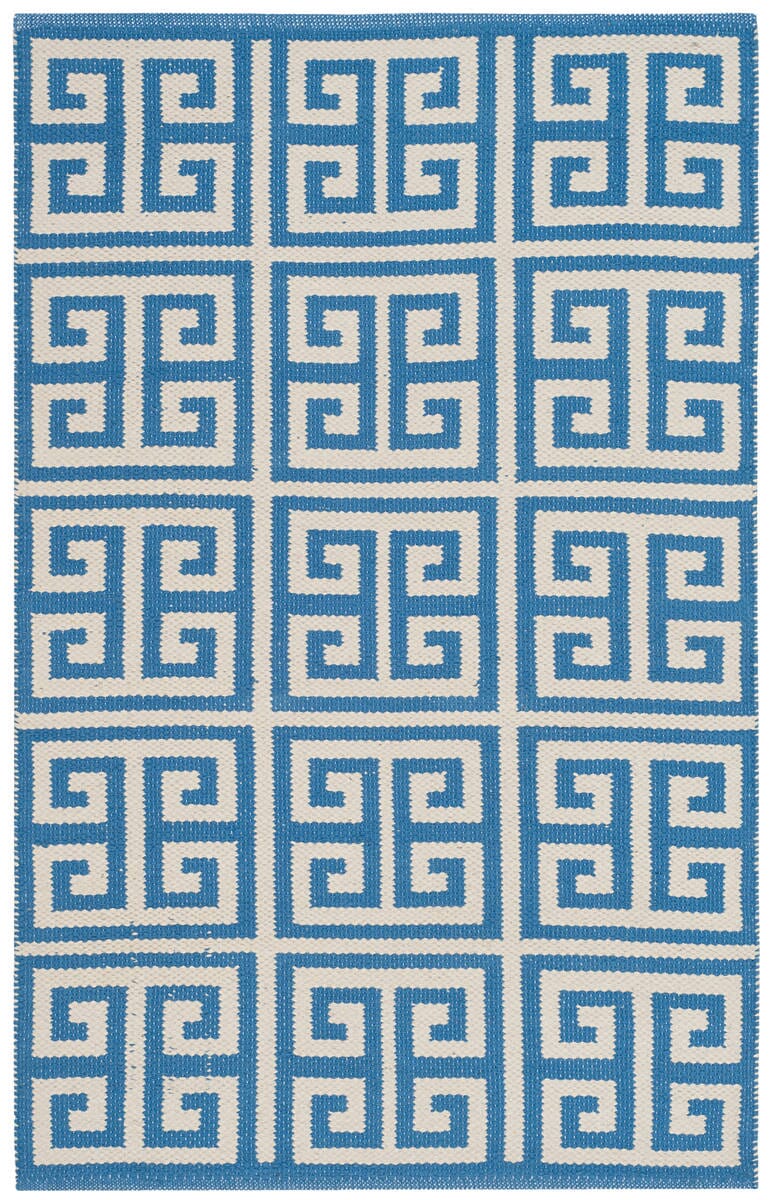 Safavieh Montauk Mtk724C Blue / Ivory Rugs.