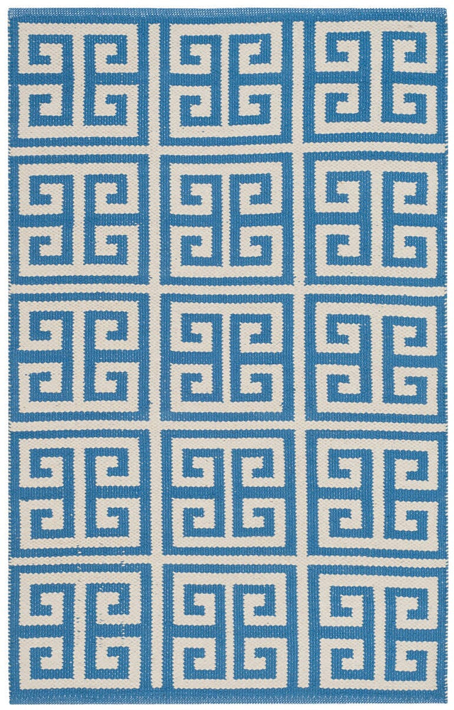 Safavieh Montauk Mtk724C Blue / Ivory Rugs.