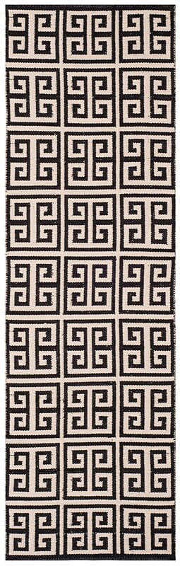 Safavieh Montauk Mtk724D Black / Ivory Rugs.