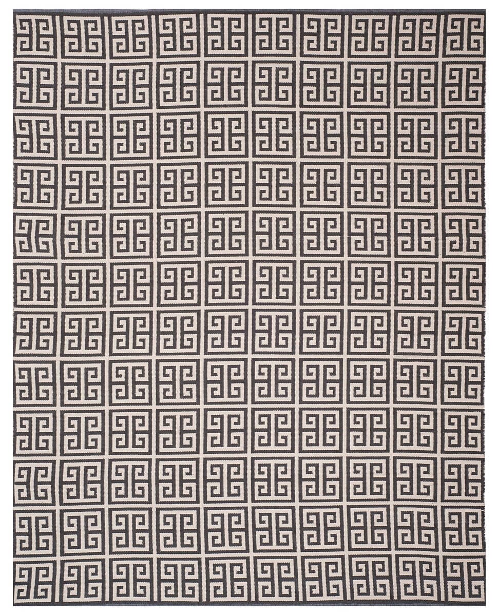 Safavieh Montauk Mtk724E Dark Grey / Ivory Rugs.
