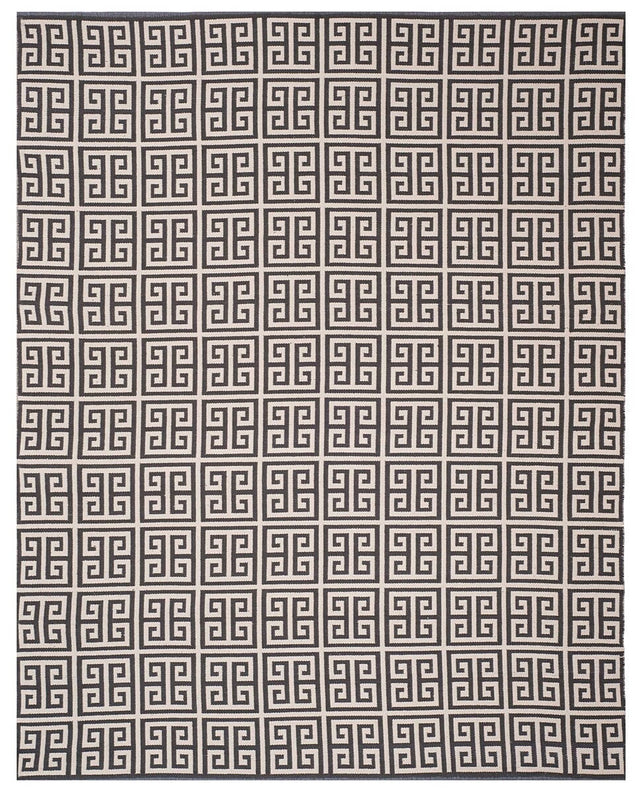 Safavieh Montauk Mtk724E Dark Grey / Ivory Rugs.