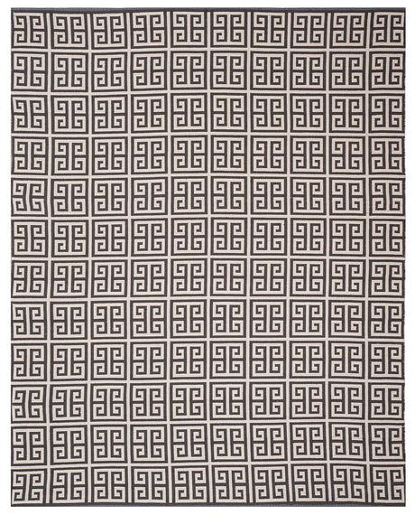 Safavieh Montauk Mtk724E Dark Grey / Ivory Rugs.