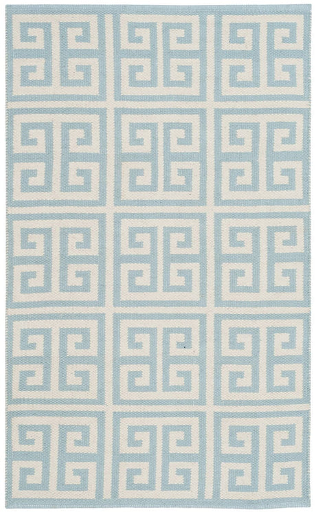 Safavieh Montauk Mtk724K Light Blue / Ivory Rugs.
