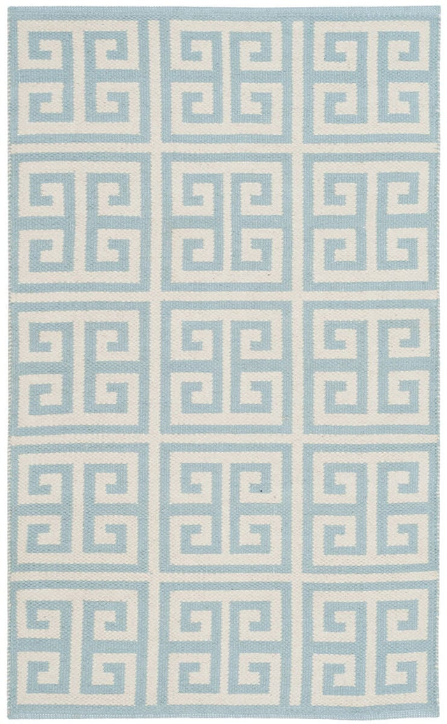 Safavieh Montauk Mtk724K Light Blue / Ivory Rugs.