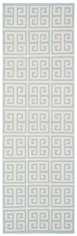 Safavieh Montauk Mtk724K Light Blue / Ivory Rugs.