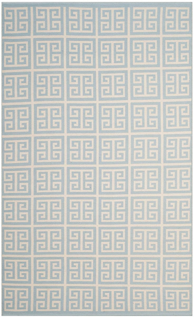 Safavieh Montauk Mtk724K Light Blue / Ivory Rugs.