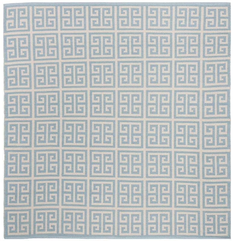 Safavieh Montauk Mtk724K Light Blue / Ivory Rugs.