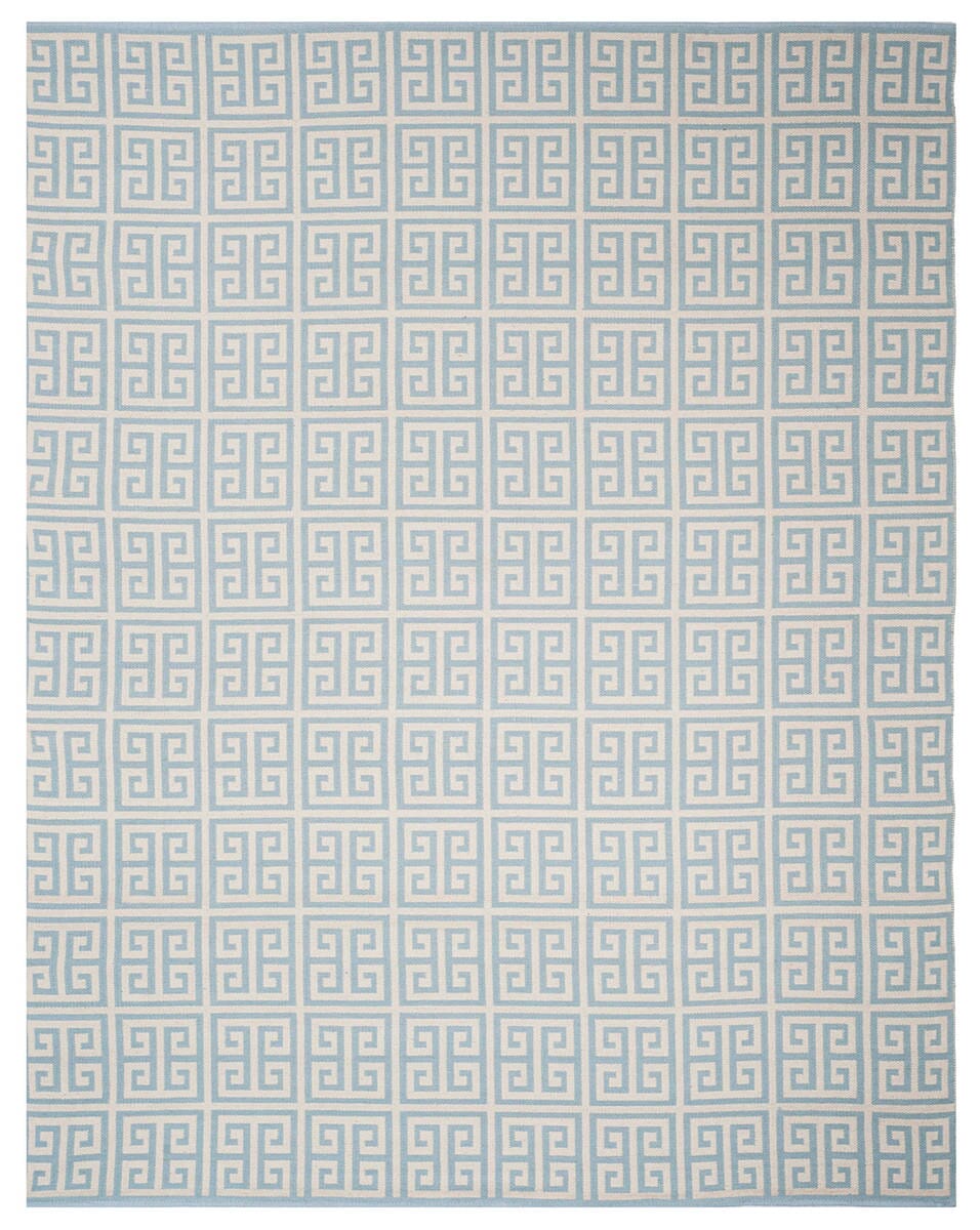 Safavieh Montauk Mtk724K Light Blue / Ivory Rugs.