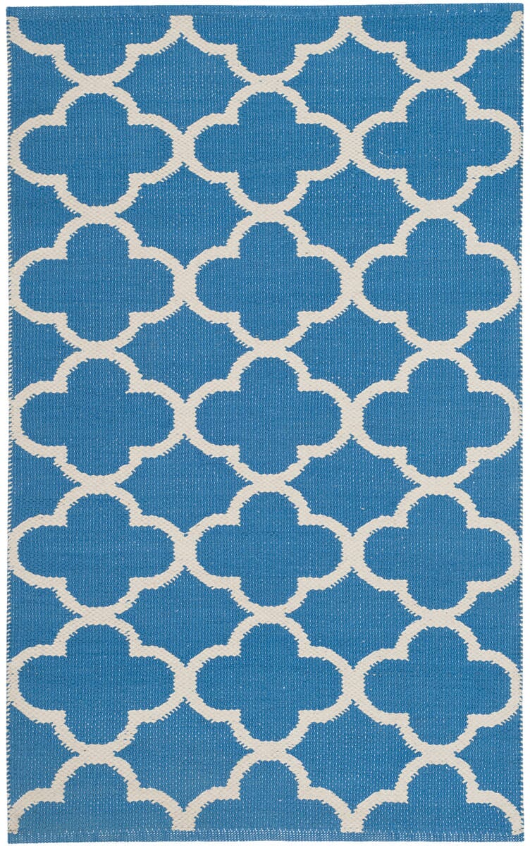 Safavieh Montauk Mtk725C Blue / Ivory Rugs.