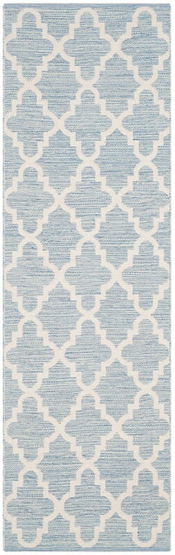 Safavieh Montauk Mtk810B Light Blue / Ivory Rugs.