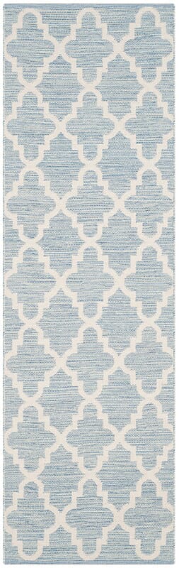 Safavieh Montauk Mtk810B Light Blue / Ivory Rugs.