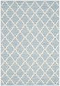 Safavieh Montauk Mtk810B Light Blue / Ivory Rugs.
