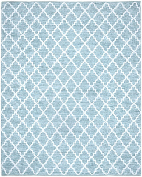 Safavieh Montauk Mtk810B Light Blue / Ivory Rugs.