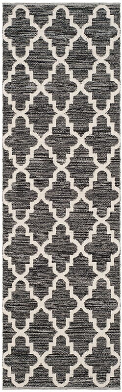 Safavieh Montauk Mtk810D Black / Ivory Rugs.
