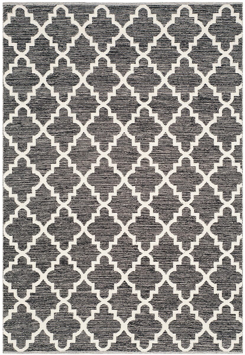 Safavieh Montauk Mtk810D Black / Ivory Rugs.