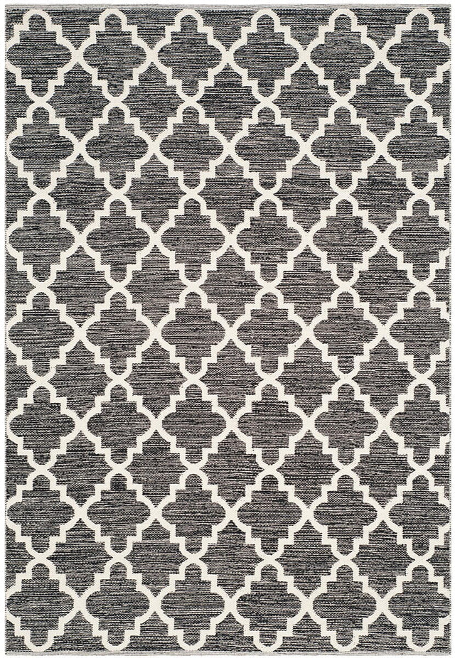 Safavieh Montauk Mtk810D Black / Ivory Rugs.