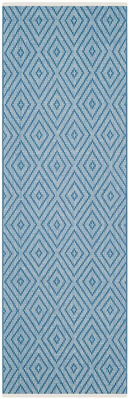 Safavieh Montauk Mtk811B Blue / Ivory Rugs.