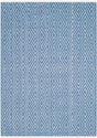 Safavieh Montauk Mtk811B Blue / Ivory Rugs.