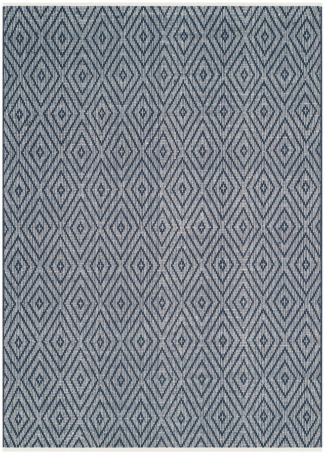 Safavieh Montauk Mtk811C Navy / Ivory Rugs.