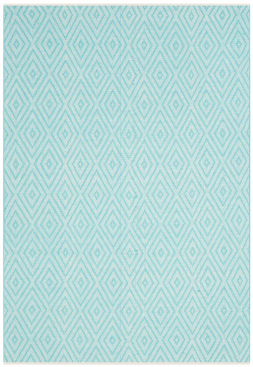 Safavieh Montauk Mtk811H Turquoise / Ivory Rugs.