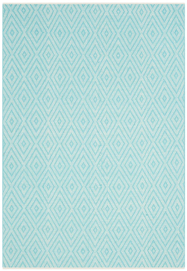 Safavieh Montauk Mtk811H Turquoise / Ivory Rugs.