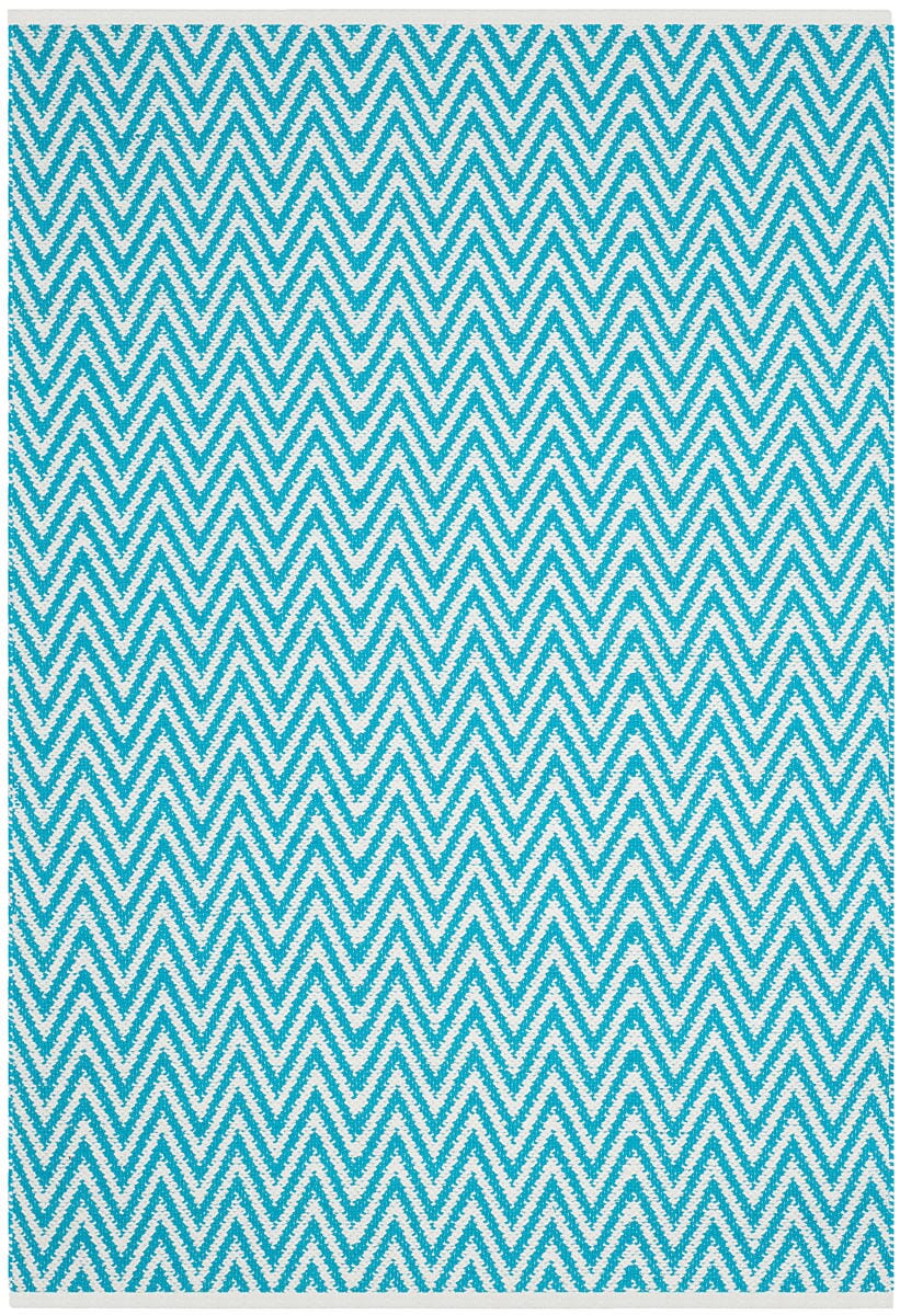 Safavieh Montauk Mtk812H Turquoise / Ivory Rugs.
