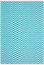 Safavieh Montauk Mtk812H Turquoise / Ivory Rugs.