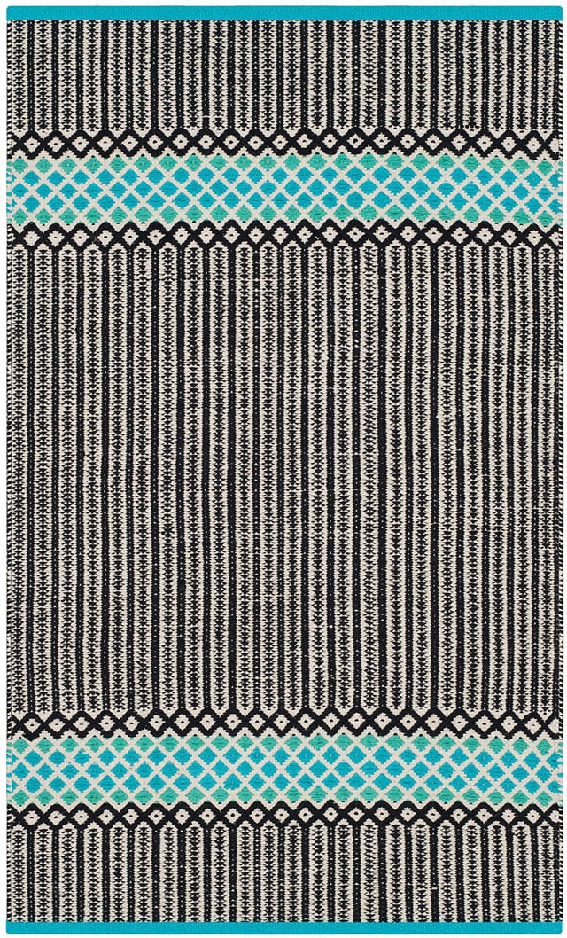 Safavieh Montauk Mtk820H Turquoise / Multi Rugs.