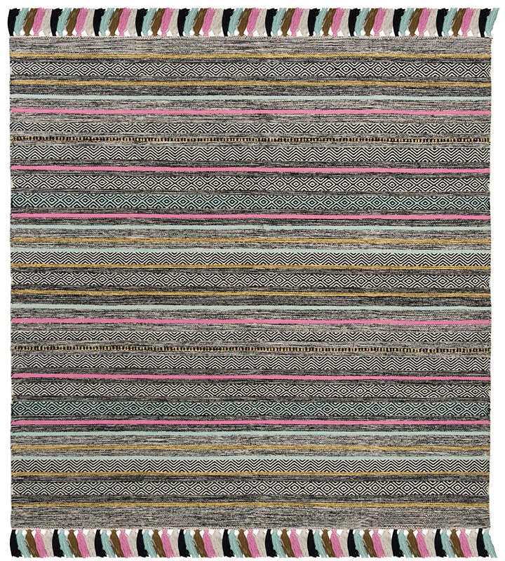 Safavieh Montauk Mtk901B Black / Multi Rugs.