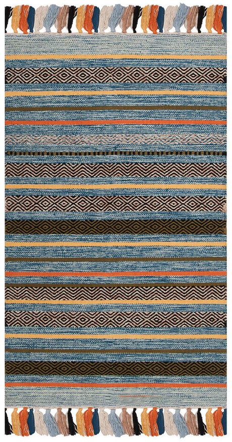 Safavieh Montauk Mtk901C Blue / Multi Rugs.