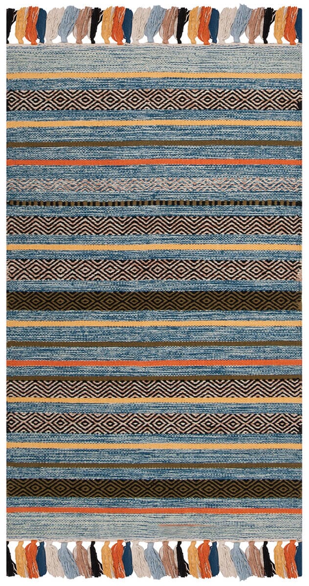 Safavieh Montauk Mtk901C Blue / Multi Rugs.