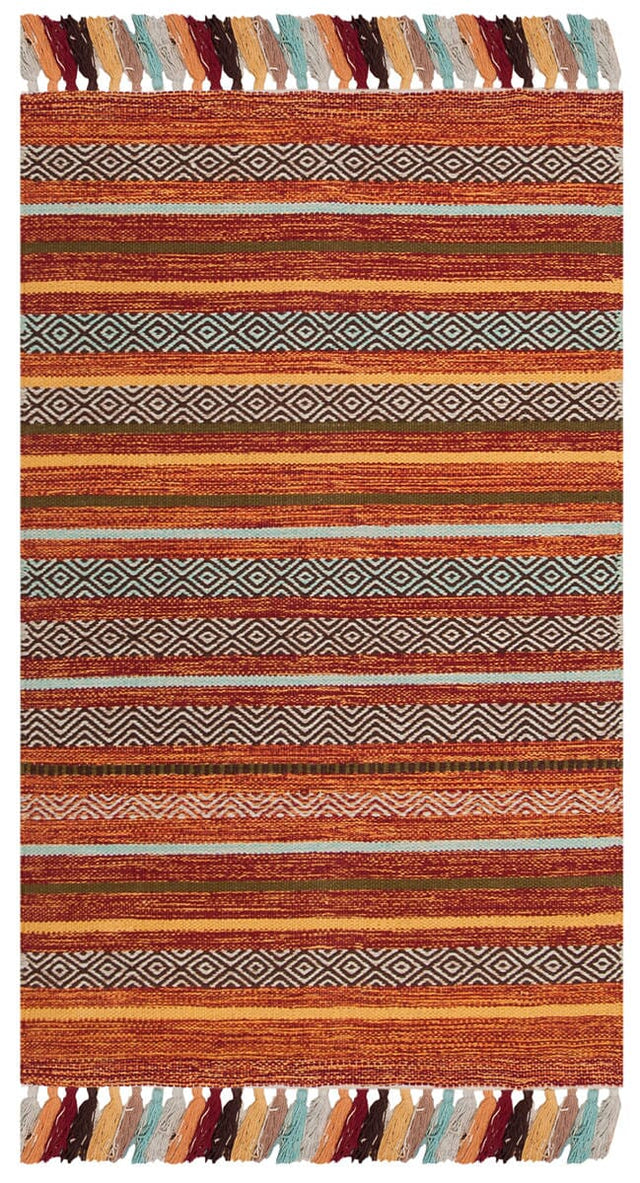Safavieh Montauk Mtk901D Rust / Multi Rugs.
