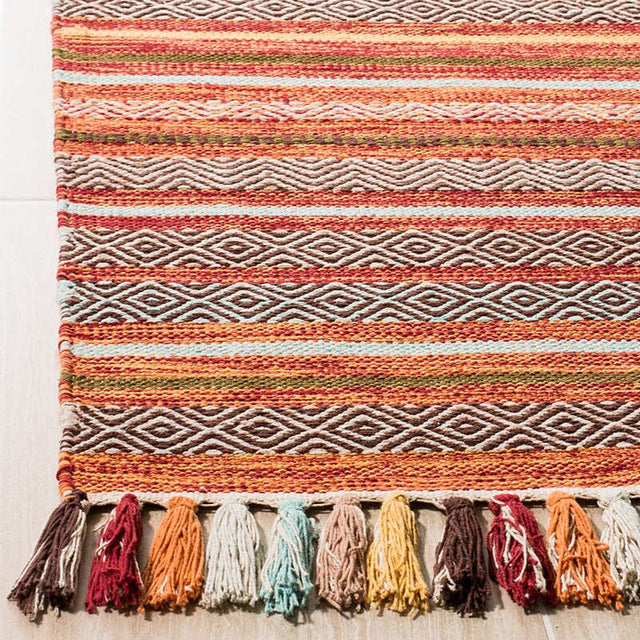 Safavieh Montauk Mtk901D Rust / Multi Rugs.