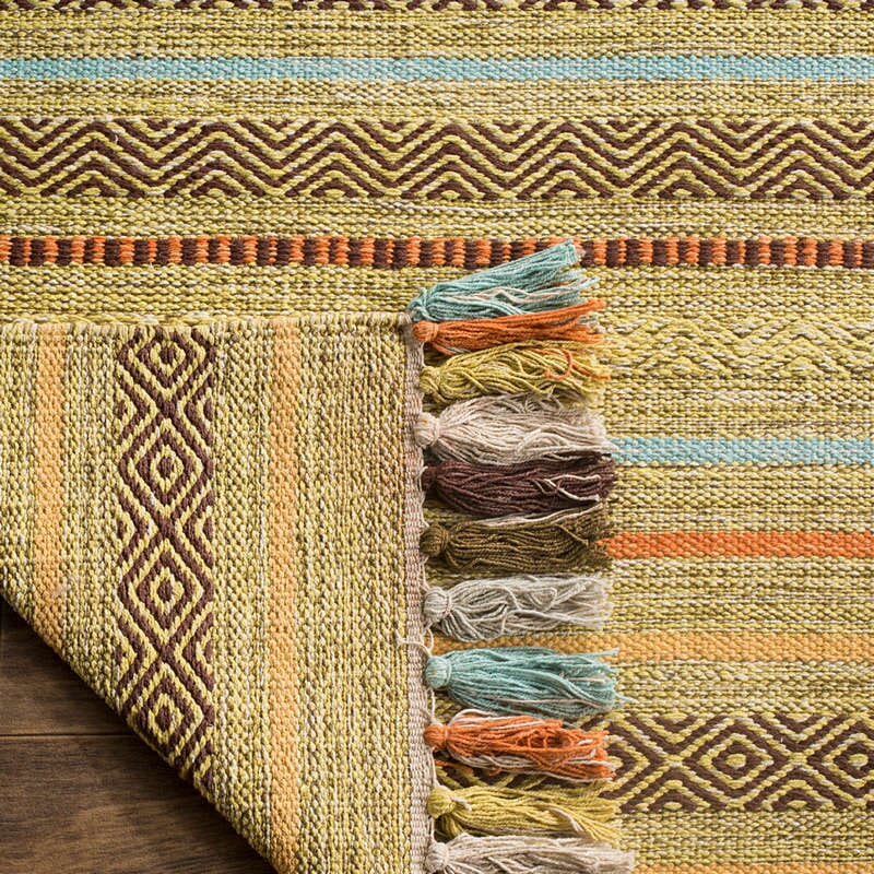 Safavieh Montauk Mtk901G Green / Multi Rugs.