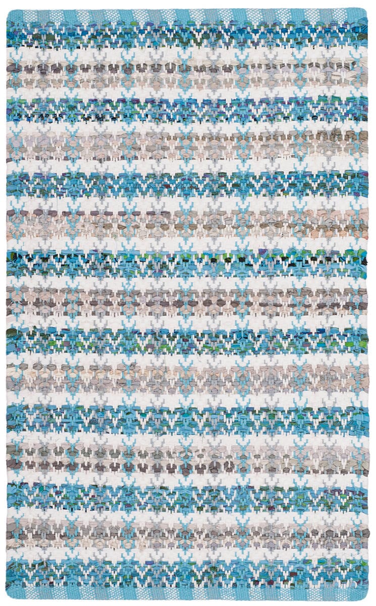 Safavieh Montauk Mtk950C Aqua / Multi Rugs.
