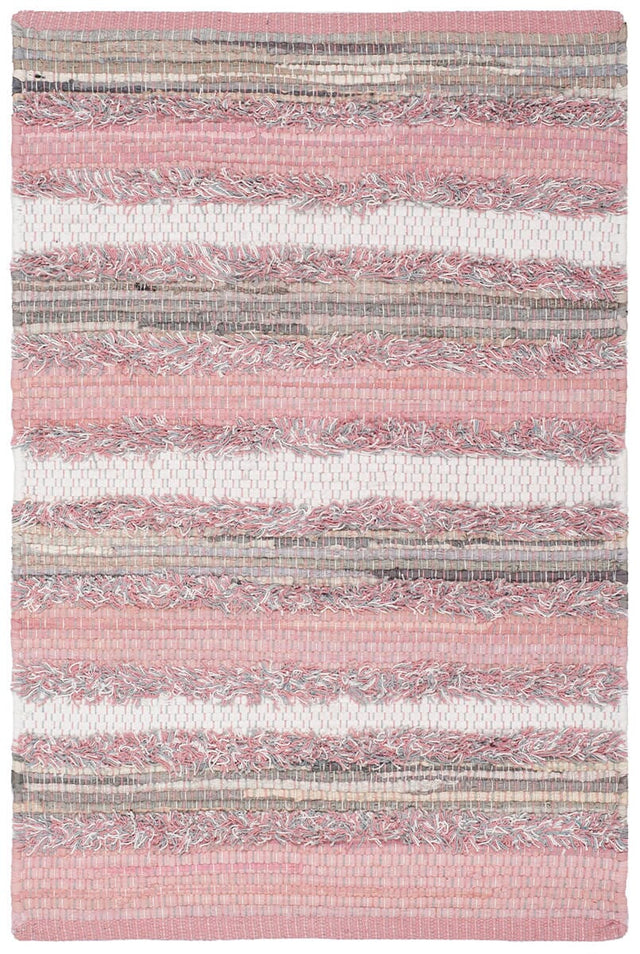 Safavieh Montauk Mtk951D Pink / Multi Rugs.